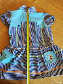Vestidos muñecas españolas: VESTIDO,PARA MUÑECA GRANDE,ROSAURA?.